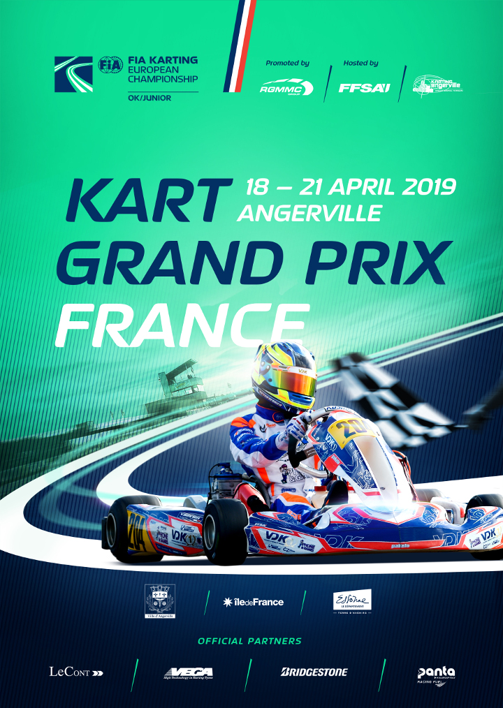 190228 fia KartGrandPrix 2019 Poster France Angerville fb post 720px